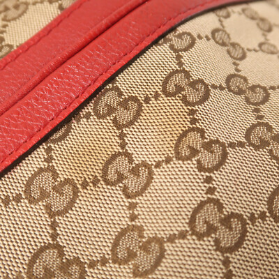 GUCCI GG GHW Shoulder Handbag 269946 Canvas Red Brown | eBay GUCCI GG GHW Shoulder Handbag 269946 Canvas Red Brown | eBay