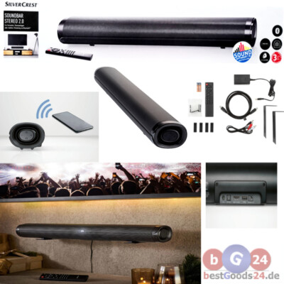Soundbar 2.0 SSB 30 B1 3D Dolby Digital Bluetooth TV Lautsprecher