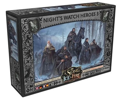 A Song Of Ice And Fire Night's Watch Heroes 3 (DE/EN/ES/FR) CMON Nachtwache