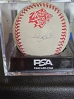 Derek Jeter Autographed 1998 World Series Baseball. PSA Certificate Of...