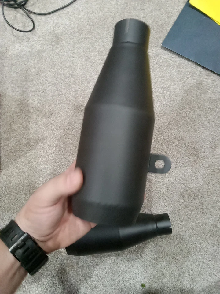 Indian Scout 2015-2024 Black Scout Slip On Silenciador Trask TM 3042bk Foto 3 de 4