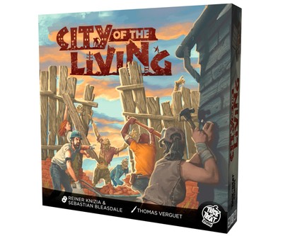 City of The Living by Trick Or Treat Studios, Strategy Board Game, for 2 to 4 Pl