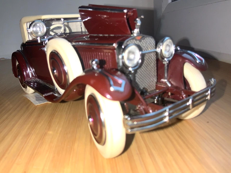 Franklin Mint muy raro 1925 Hispano-Suiza tipo H6B camarero escala 1:24 B11TF74 Foto 4 de 4
