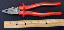 Good Quality Used *W-Germany No. 02 02 20 *Knipex* 8" Lineman Side Cutter Pliers