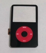 Custodia anteriore nera U2, pulsante, click rotel per iPod Video 5° 5.5° 30 60 80GB
