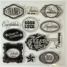 My Acrylix Artiste Collection Stamp Set d1525