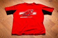 VTG Loris Capirossi 65 Ducati Corse T-Shirt, M, Motorcycle Racing Graphic Tee