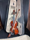 Violin, Case and Bow Labeled Palatino VN-350 1/16 Size