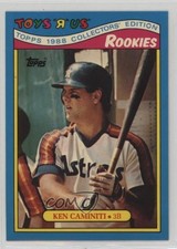 1988 Topps Toys R Us Rookies Box Set Ken Caminiti #6 0s2w
