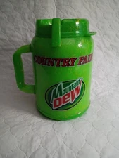 64 Oz. Mountain Dew Whirley Brand Travel Insulated Cup with Lid