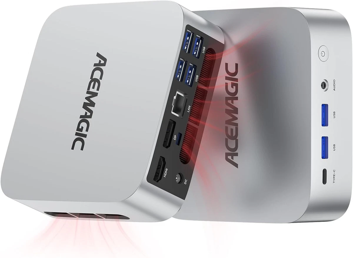 ACEMAGIC 4K MINI PC AMD Ryzen 7 6800H (MAX 4.7GHz) 16GB 512GB SSD