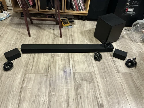 Vizio SR-V51-H6B-RB 36" V-Series 5.1 Home Theater Sound Bar subwoofer 