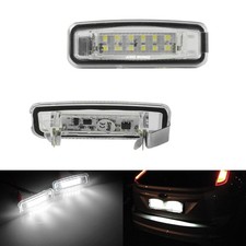 1 Paar Xenon Weiss Led Kennzeichenbeleuchtung für Ford Focus I BJ. 1998-2004