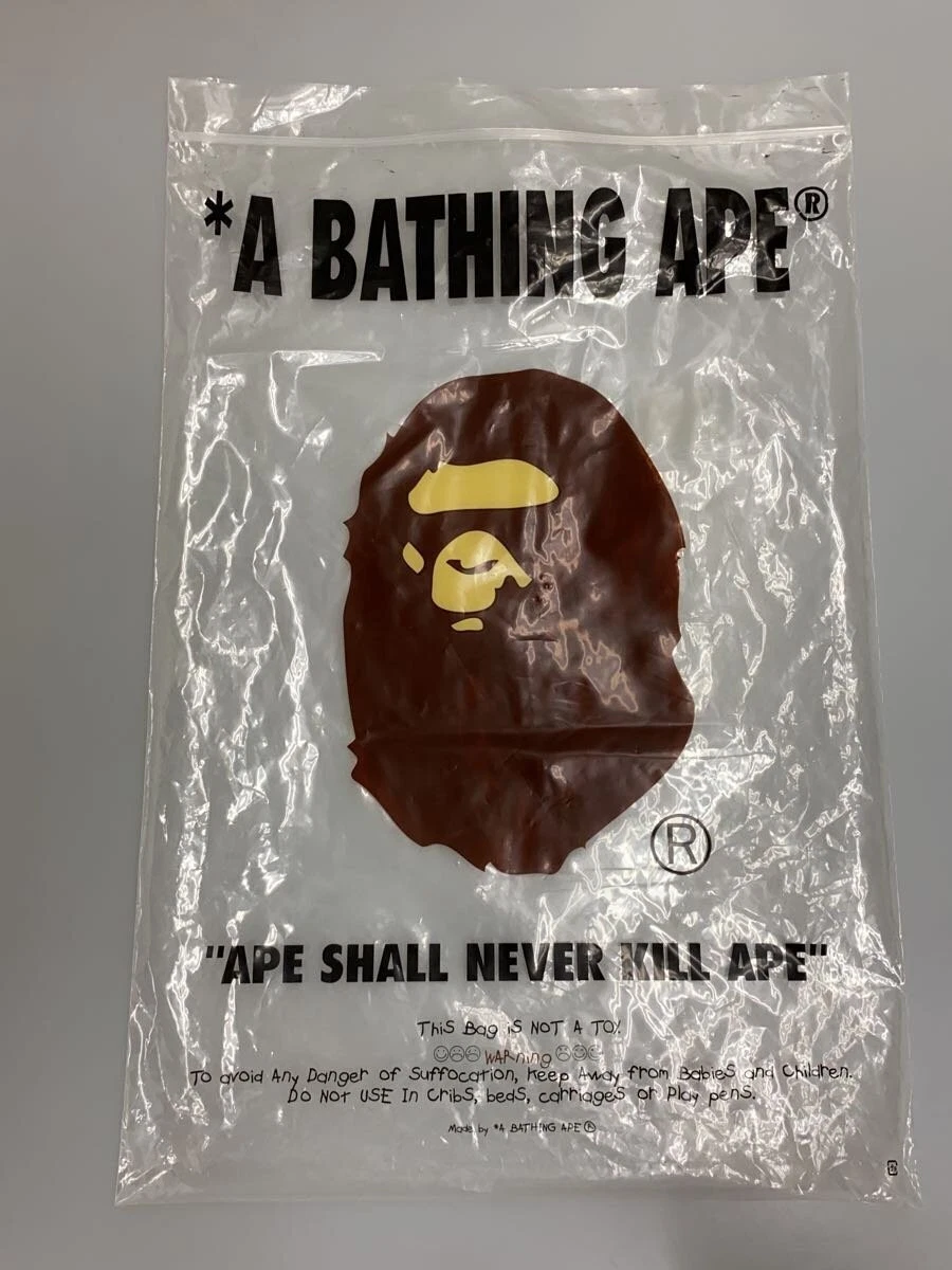 A BATHING APE (BAPE) Felpa con cappuccio BAPE A BATHING APE XL bianca cotone grafica #ED AZA