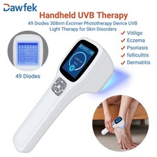 UVB 308nm LED Light Therapy Device Handheld Lamp 49 Diodes for Skin Desease