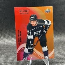 2022-23 Upper Deck Allure #SF-81 Samuel Fagemo Color Flow Red-Orange