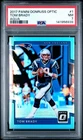 PSA 7 2017 Panini Donruss Optic #1 Tom Brady Aqua Parallel /299