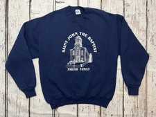 VTG Saint John The Baptist Parish Family Church Religious Crewneck Sweatshirt