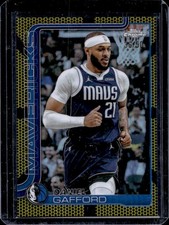2025-26 Topps Chrome Daniel Gafford Gold Basketball Refractor #/50 Mavericks