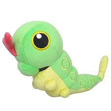 Pokemon Caterpie Plüschtier ALL STAR Collect...