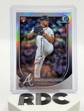 2025 Bowman Chrome - Spencer Schwellenbach #84 Sp Rookie Red Rc Variation (RC)