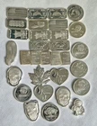 31 x 1g .999 Silver Lot 🔥 Rounds, Bars & Shaped Bullion Mix – Fractional Silver