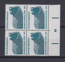 Bund 1448 u 4er Block mit Seitenrand SWK 5 Pf postfrisch /2