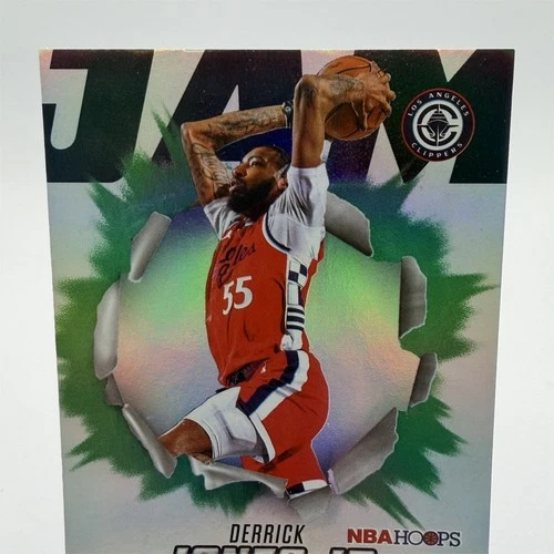 2025 Topps NBA Hoops Basketball Green Hoops Derrick Jones Jr. #JP-10