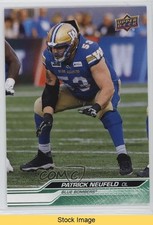 2024 Upper Deck CFL Green Patrick Neufeld #59 READ 1g4p