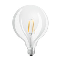 Osram Led Parathom Filament G125 Globe 4W = 40W E27 Klar 470Lm Warmweiß 2700K