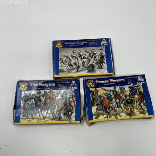 Maquette Italeri 6009 figurines Crusaders XI century AD 1/72 - Modélisme