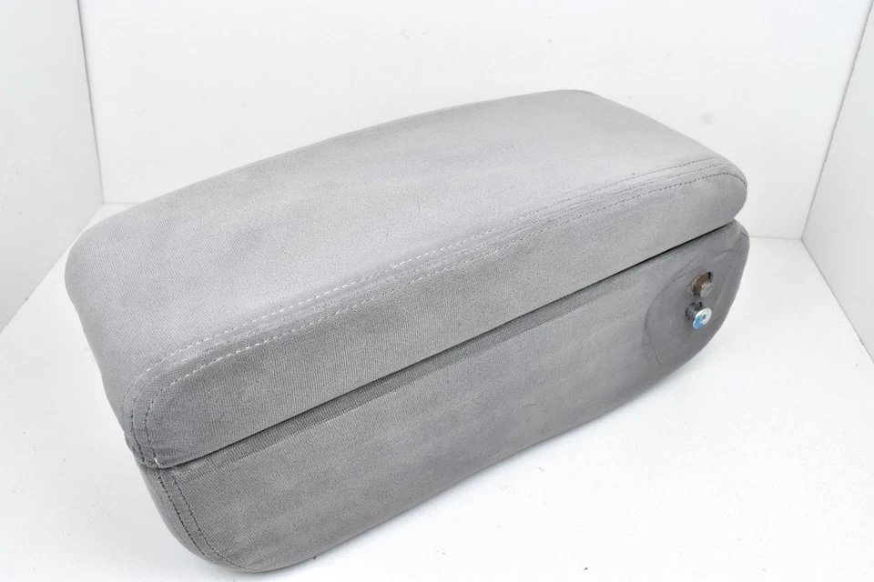 1997-2005 Buick Century Center Console Gray Cloth Armrest Lid 15" LONG OEM - Image 3 of 4
