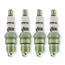 Accel Copper Shorty Header Spark Plugs For 70-00 Cadillac Chevy Gmc Dodge Ford