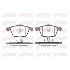 1x Bremsbelagsatz, Scheibenbremse REMSA 1070.00 passend für VOLVO MAZDA
