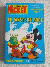 MICKEY-PARADE N°772 BIS ( n°4 ) . NOUVEAU TIRAGE  1977  . LE MYSTERE RÔDE  TBE