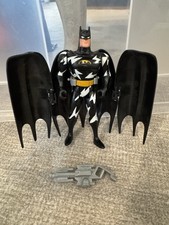 1993 Batman The Animated Series Lightning Strike Batman Kenner Figure complete 