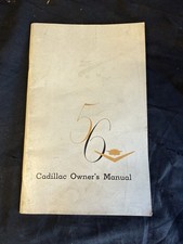 1956 Cadillac Owners Manual Seville Deville Caddy Original 1956 Cadillac Owners Manual Seville Deville Caddy Original