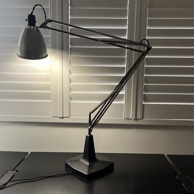 Seltene Anglepoise 1209 1. Auflage PATS PENDING Prototyp Lampe. Früheste HT&S Lampe