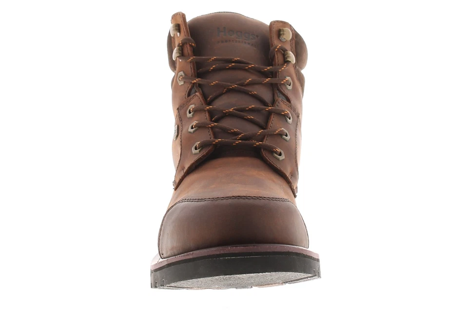 Hoggs of Fife Mens Walking BootsWaterproof Triton Leather Lace Up brown UK Size - Image 3 of 4