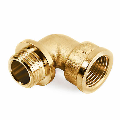 Winkel 1/2'' IG/AG Messing - Trinkwasser geeignet