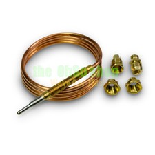 Universal Thermocouple Kit 1500mm & Fixings Oven Cooker Grill - 150cm/59' Inch