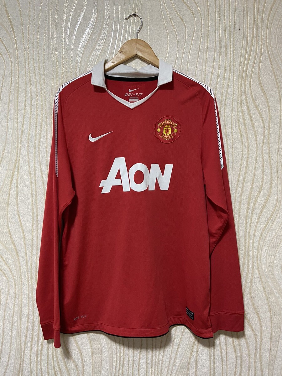 MANCHESTER UNITED 2010 2011 HOME FOOTBALL SHIRT SOCCER