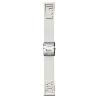 Luminox Herrenuhr Ersatzarmband FPX.2406.10Q.K weiss 24mm Anstoßbreite kürzbar