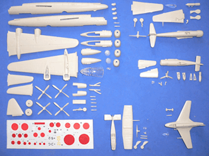 Anigrand Models 1/144 NAKAJIMA G8N1 RENZAN RITA Japanese WWII