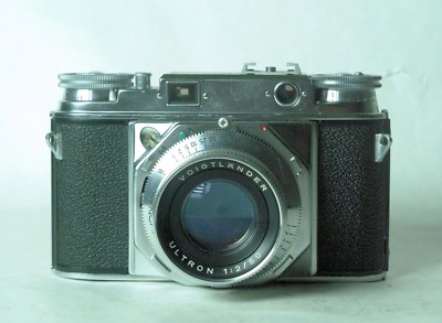 Voigtlander Prominent w/ 50mm f2 Ultron | eBay Voigtlander Prominent w/ 50mm f2 Ultron | eBay
