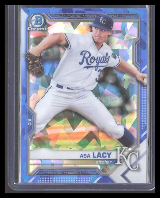 2021 Bowman Chrome Sapphire ASA LACY #BCP-83 Prospects Kansas City Royals RSSB