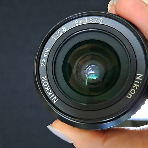 Lente Gran Angular Nikon Ai-s NIKKOR 24mm F/2.8 ais MF Desde JAPÓN - Vídeo 1 de 1