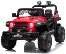 Jeep BH Off Road 4x4, 180 Watt, EVA, Kinderauto Kinderfahrzeug Elektroauto blau