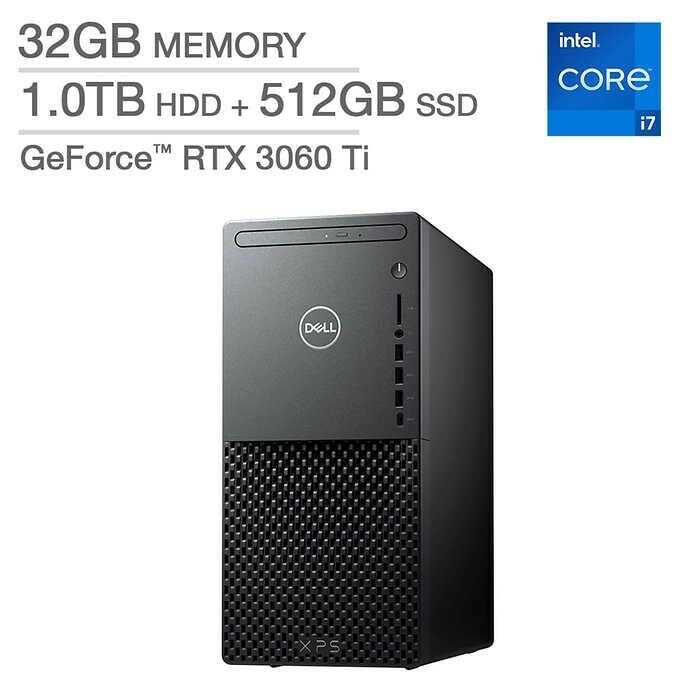 New Dell XPS 8940 Gaming Desktop Core i7-11700 32G-RAM RTX3060Ti New Dell XPS 8940 Gaming Desktop Core i7-11700 32G-RAM RTX3060Ti