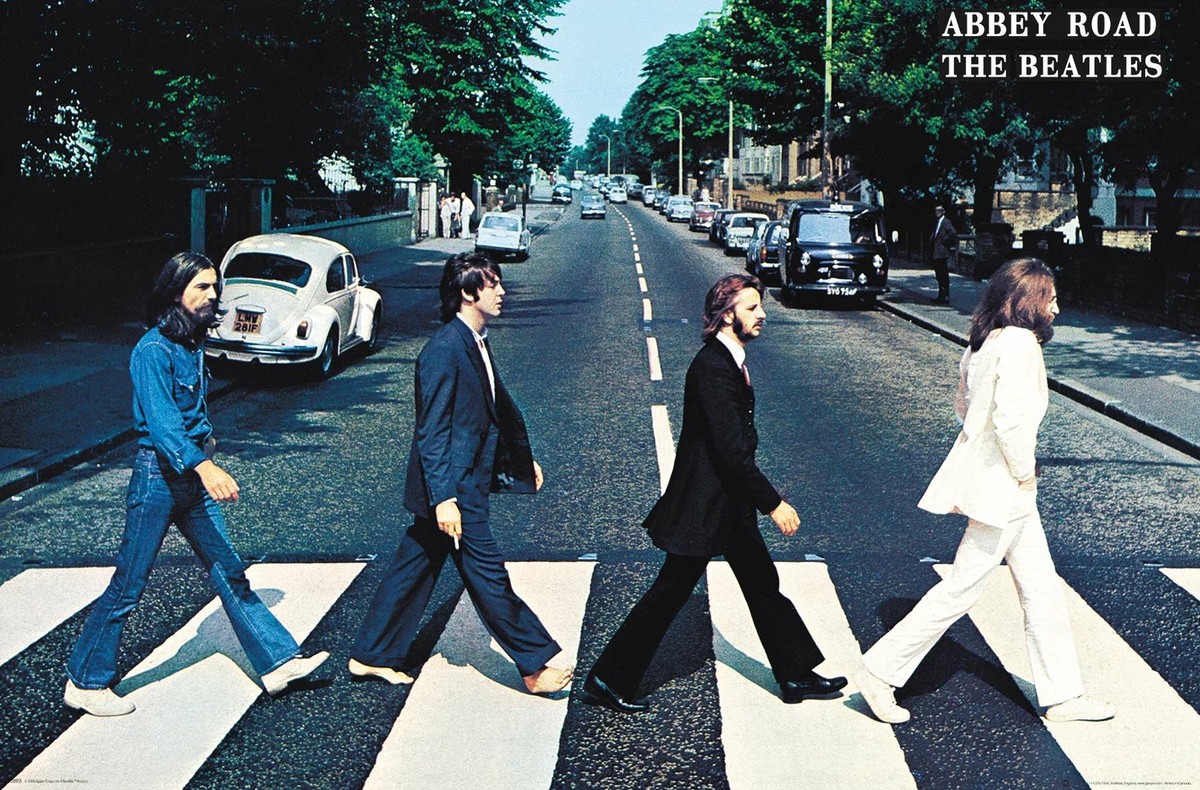入手困難　The Beatles  ABBEY ROAD　タペストリー　ポスター　ディスプレイ The Beatles - Abbey Road Poster | eBay